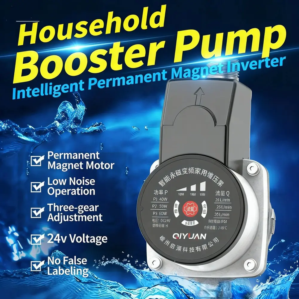 Intelligente geräuscharme Permanentmagnet-Druckerhöhungspumpe mit variabler Frequenz
